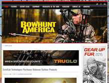 Tablet Screenshot of bowhuntamerica.com